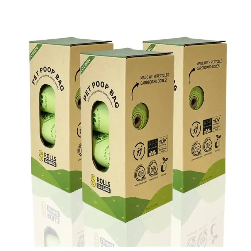 Cajas bolsas compostables